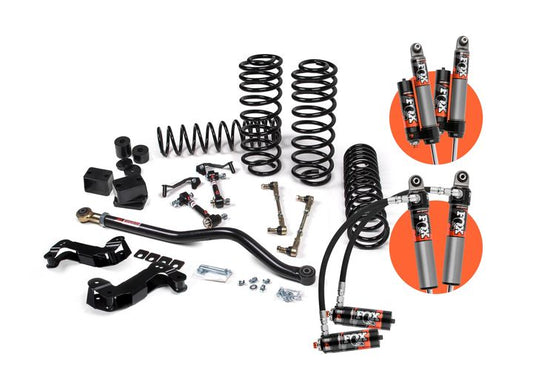18-C JEEP WRANGLER JL J-KONTROL 2.5IN 4DR W/FOX 2.5 PERFORMANCE ELITE SERIES SHOCKS,