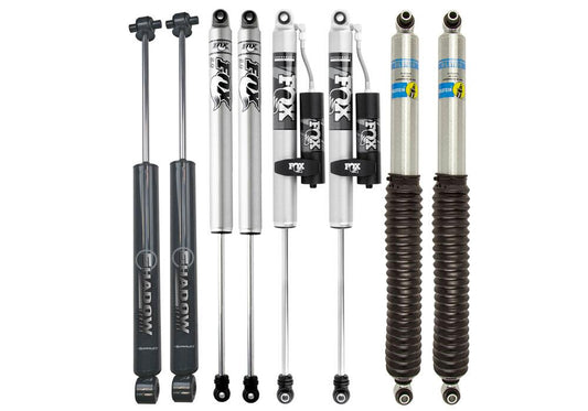 Superlift 4 in Long Arm Lift Kit with Shadow Shocks for Jeep Wrangler JK Unlimited 4-Door (2007-2018)