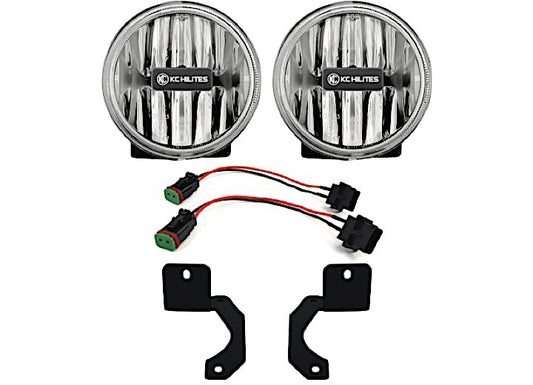 2018-2020 JEEP WRANGLER JL, GLADIATOR G4 LED CLEAR FOG SYS (SB)