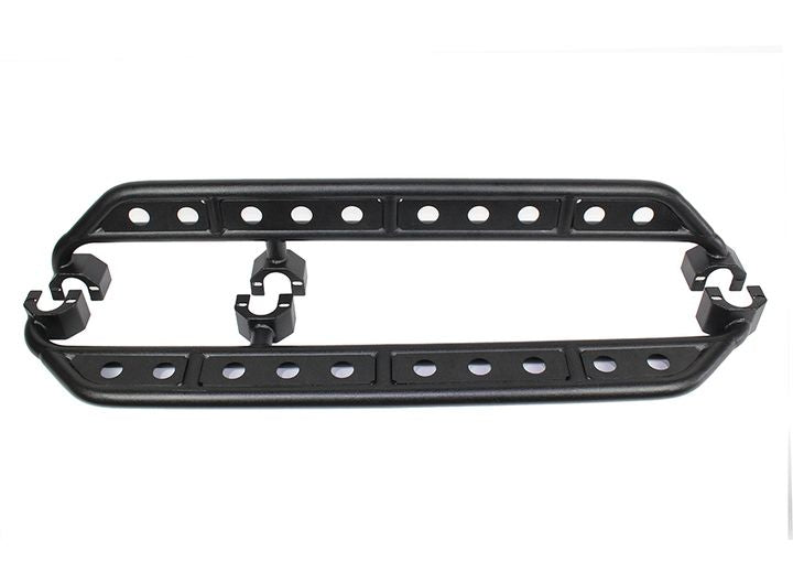 07-18 WRANGLER UNLIMITED STEP SLIDER 2-STAGE BLACK TEXTURED POWDER COAT