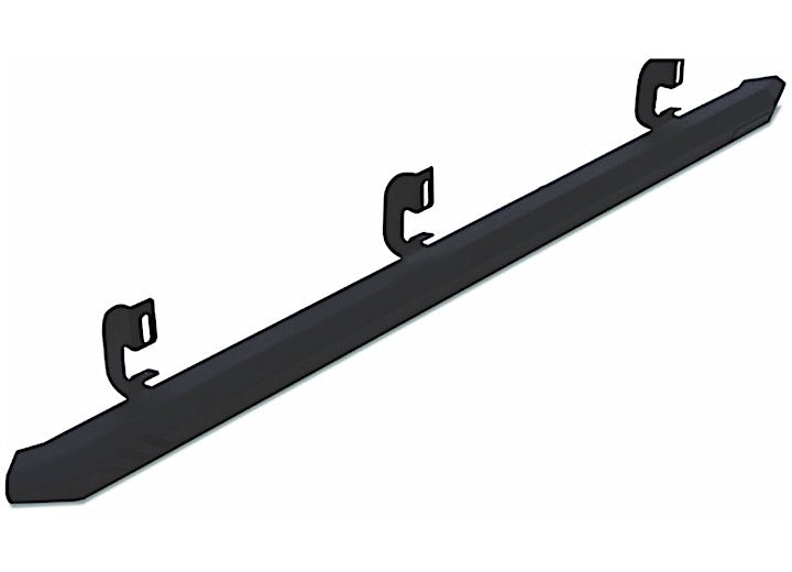 07-18 WRANGLER UNLIMITED 4DR ROCK RAIL BLACK (DOES NOT INCLUDE STEPS)
