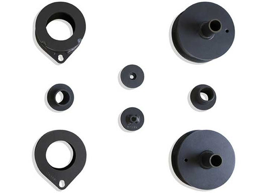 07-23 WRANGLER 2/4WD STEEL 2.5IN FRONT/2IN REAR LIFT SPACER KIT