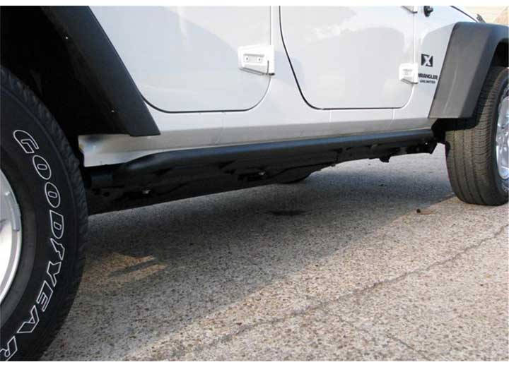 07-16 WRANGLER JK 4DR ROCK RAIL - TEXTURED BLACK
