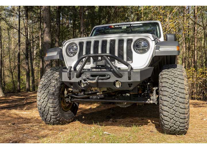 HD BUMPER, STUBBY, FRONT; 07-18 JK, 18-19 JL, 2020 JT