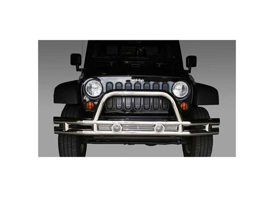 TUBE BUMPER FRONT STAINLESS STEEL JK 07-16 WRANGLER
