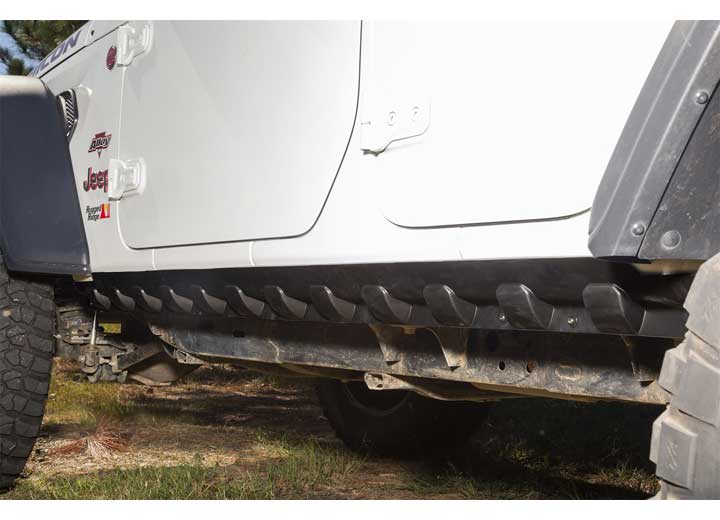18-C WRANGLER JLU ROCKER GUARD KIT,BODY ARMOR,4 DOOR