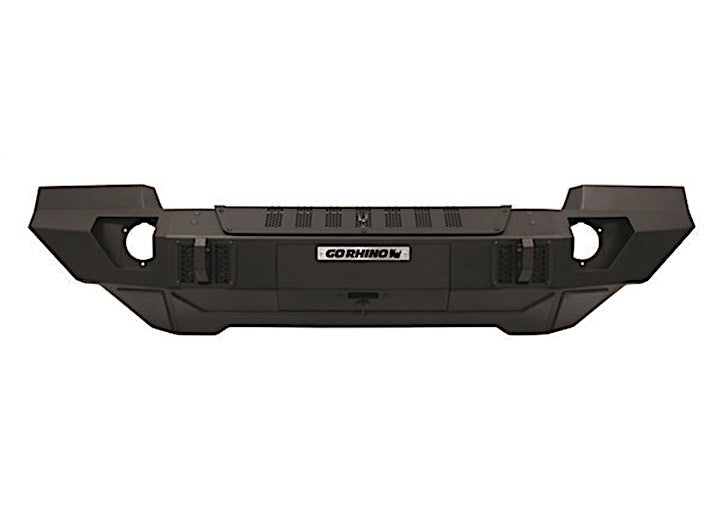 07-C TRAILLINE FRONT FULL WIDTH BUMPER BLACK POWDERCOAT FINISH