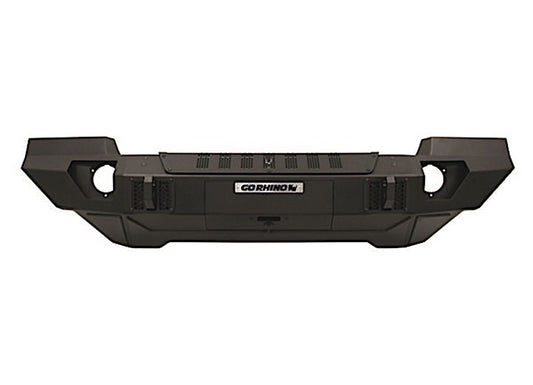 07-C TRAILLINE FRONT FULL WIDTH BUMPER BLACK POWDERCOAT FINISH