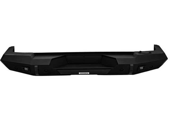 18-C WRANGLER JLU REAR BUMPER INCLFACTORY HITCHES BLACK TRAILLINE REAR FULL WIDTH BUMPER