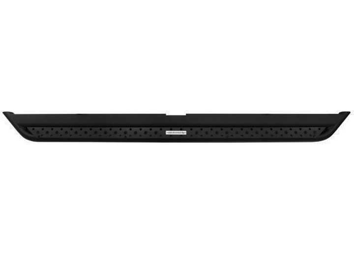18-C WRANGLER JL UNLIMITED BLACK DOMINTAOR DSS SLIDERS-RUB RAILS W/ FULL LENGTH STEEL STEP