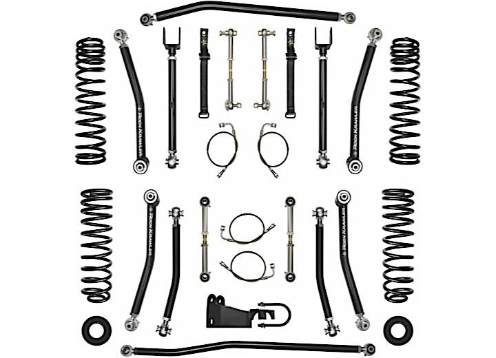 07-18 WRANGLER 2DR 3.5 XFACTOR MID ARM SYSTEM LIFT KIT
