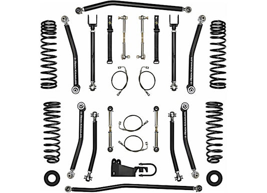 07-18 WRANGLER 2DR 3.5 XFACTOR MID ARM SYSTEM LIFT KIT