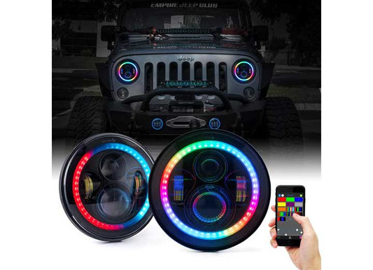 07-17 JEEP JK STAGE 1 ROAD RUNNER EXTERNAL LED LIGHTING COMBO PACKAGE