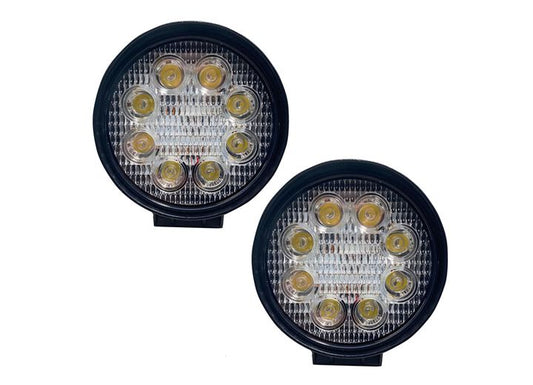 4IN ROUND HI-POWER LED 27W / 1755LM (PAIR)