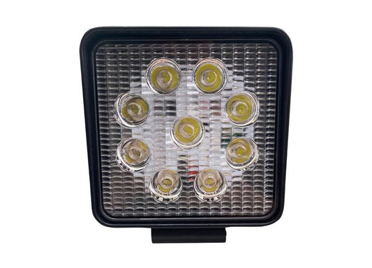 4IN SQUARE LED WORK SPOT LIGHT 27W/1,755LM