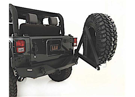 07-18 WRANGLER XRC TIRE CARRIER FOR PART#76856/BLACK/BOX 2 OF 2