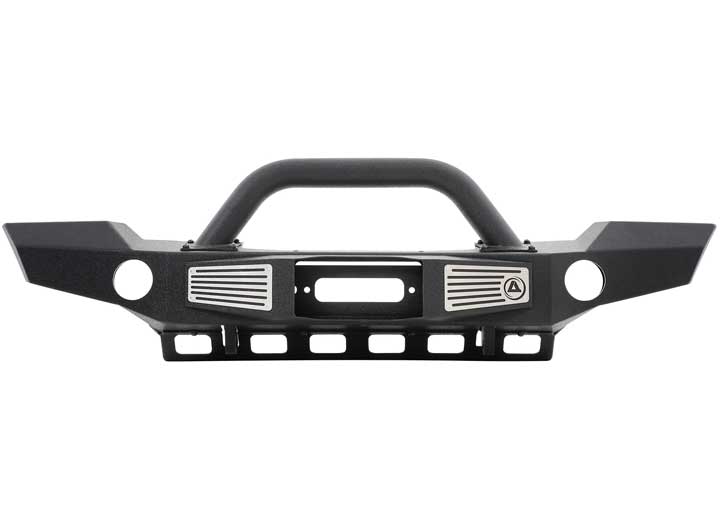 07-18 WRANGLER XRC ATLAS FRONT BUMPER W/GRILLE GUARD & FOG LIGHT HOLES/BLACK