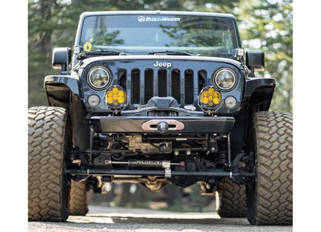 07-18 WRANGLER LEGACY FRONT BUMPER WITHO HOOP RAW