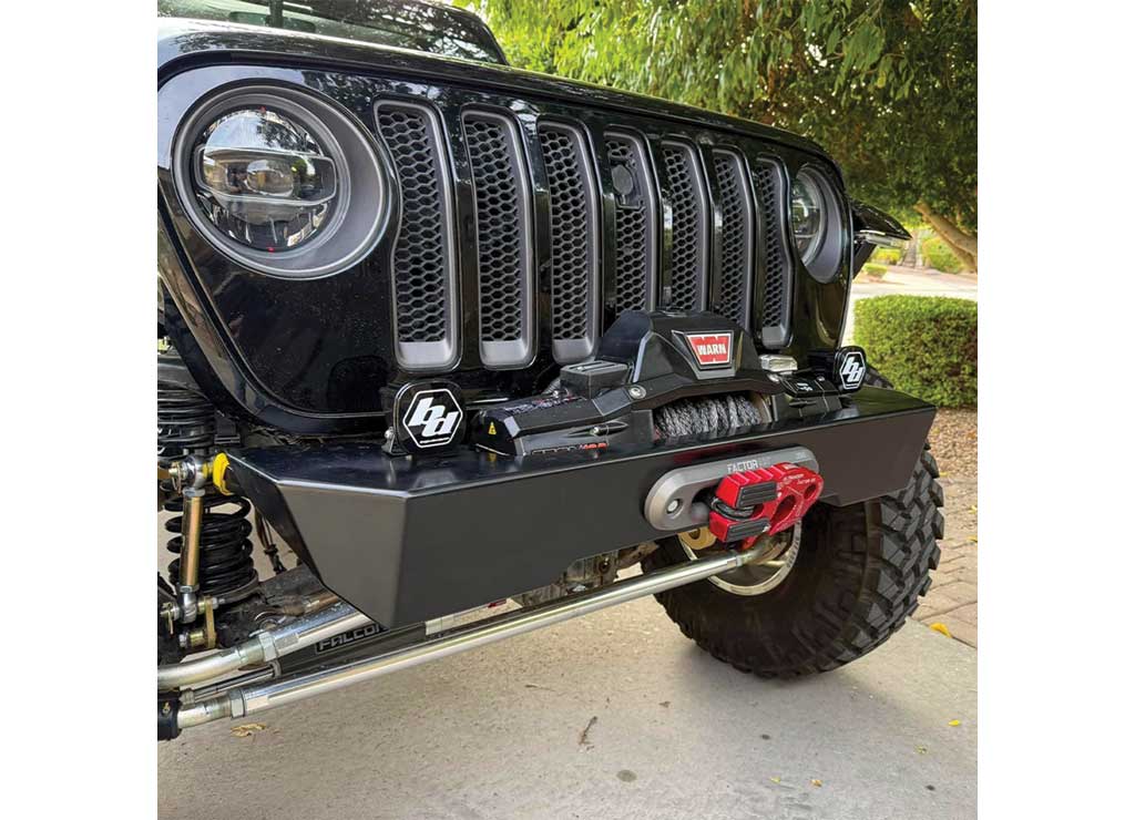 18-C WRANGLER/20-C GLADIATOR KRAWLER LITE FRONT BUMPER WITHO HOOP RAW