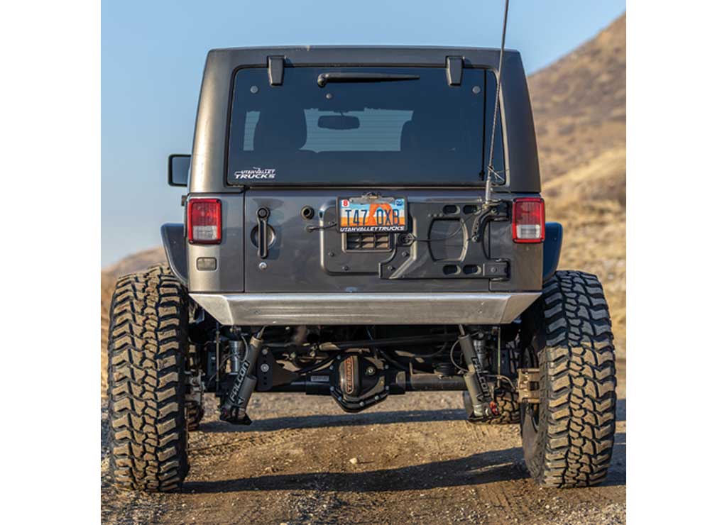 07-18 WRANGLER LEGACY REAR BUMPER KIT RAW