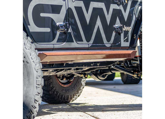 18-C WRANGLER WELD ON SLIDER KIT RAW