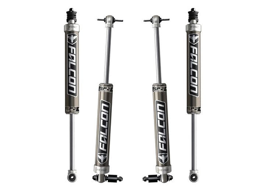 07-18 WRANGLER 4DR FALCON SP2 2.1 MONOTUBE SHOCK KIT(3–3.5IN LIFT)