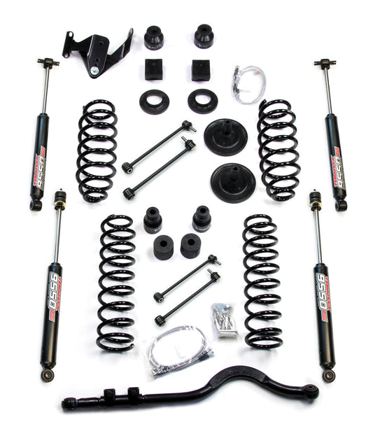 TeraFlex 4 in Coil Spring Base Lift Kit with 9550 VSS Shocks for Jeep Wrangler JK Unlimited 4-Door (2007-2018)