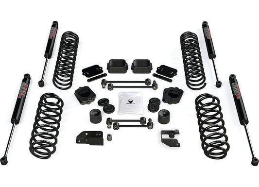JL 4DR: 3.5" COIL SPRING BASE LIFT KIT & 9550 VSS TWIN-TUBE SHOCKS