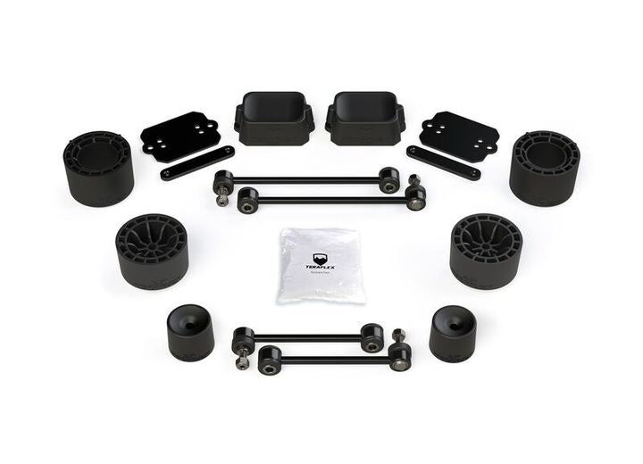 JLU 4-DR  2.5IN SPACER LIFT KIT - NO SHOCKS OR SHOCK EXTENSIONS