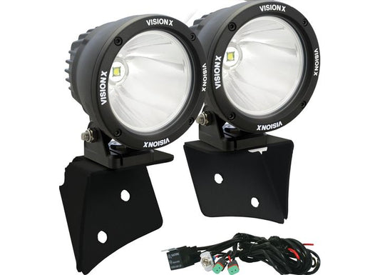 07-17 WRANGLER A-PILLAR KIT WITH(2)4.7IN LIGHT CANNON SPOT