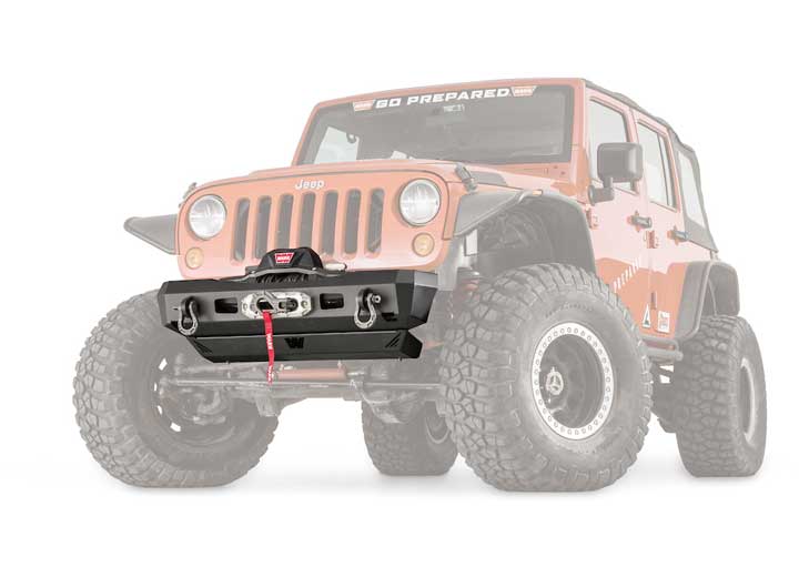 WARN ELITE FRONT BUMPER 07-18 JK STUBBY