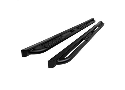 18-C WRANGLER JL UNLIMITED 4DR XTS ROCK SLIDER TEXTURED BLACK