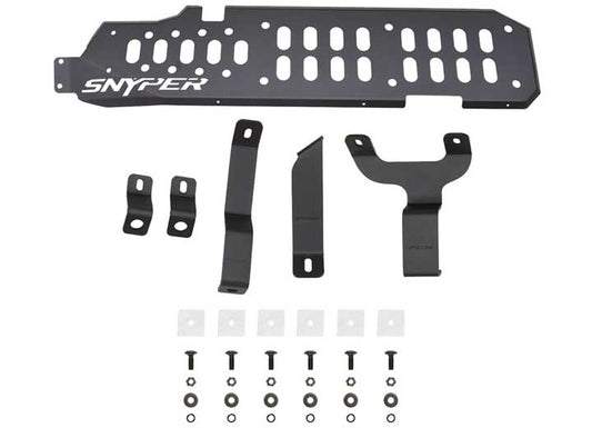 07-18 WRANGLER UNLIMITED TEXTURED BLACK GAS TANK SKID PLATE