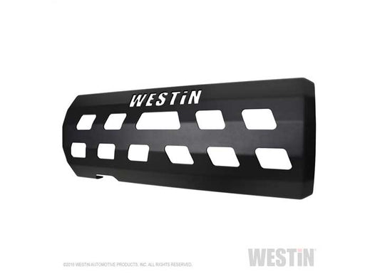 18-C WRANGLER JL TEXTURED BLACK MUFFLER SKID PLATE