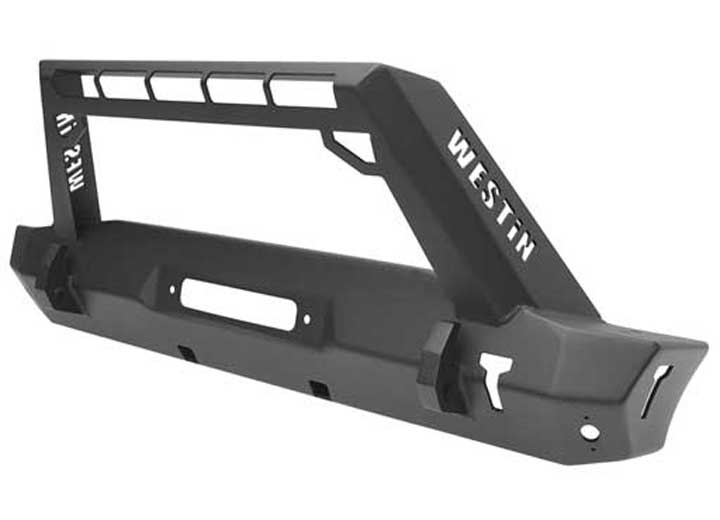 18-C WRANGLER JL(EXCL 2018 JK)/20-C GLADIATOR WJ2 STUBBY FRONT BUMPER W/LED LIGHT BAR MOUNT